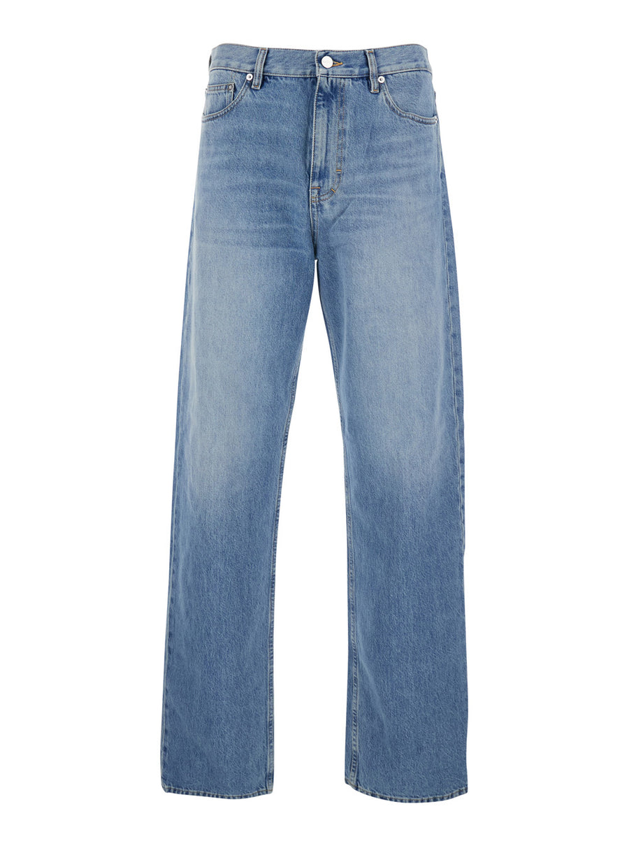 Jeans Light Blue Denim Fabric