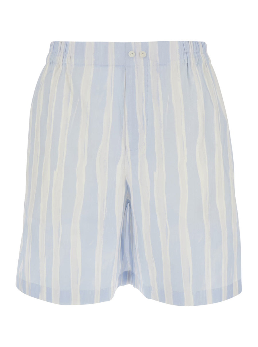 Shorts Le Calecon Light Blue Cotton