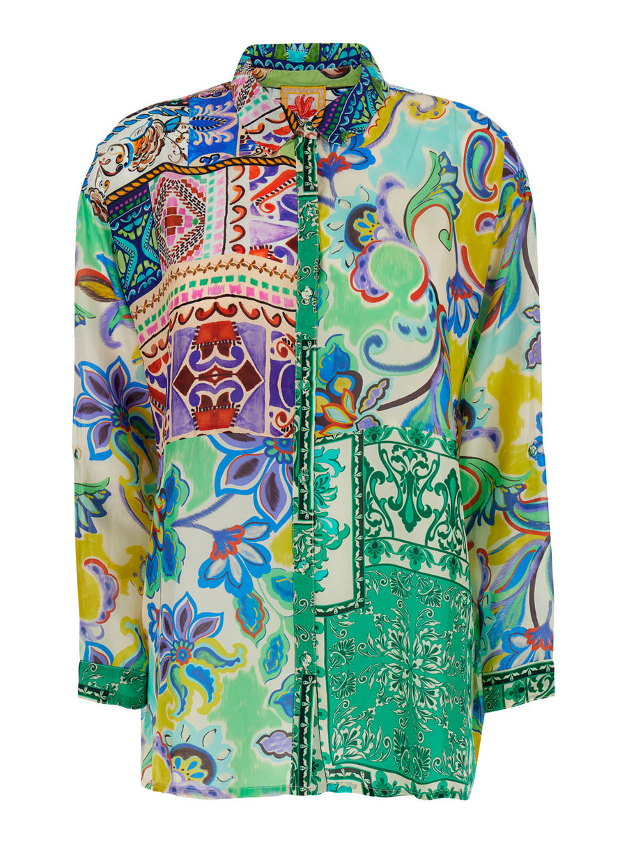 Tunic The Audrey Multicolour Viscose Blouses