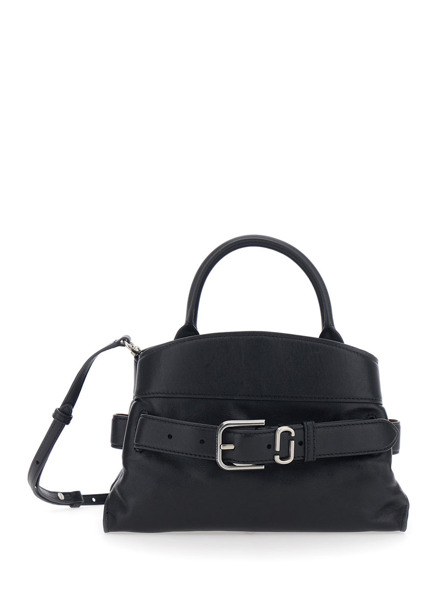 Handbag Satchel Dakota Small Black Leather Cow Handbags