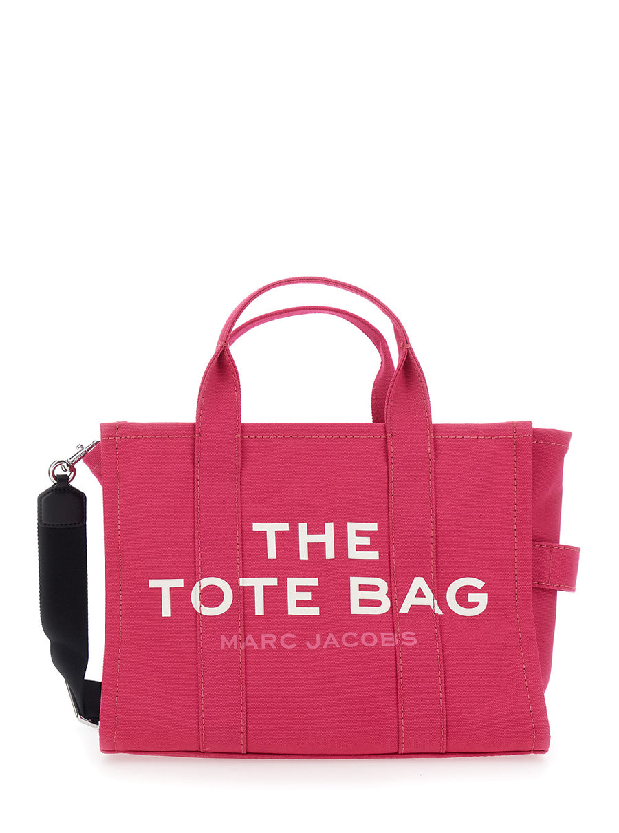 Tote Bag The Medium Pink Cotton Handbags
