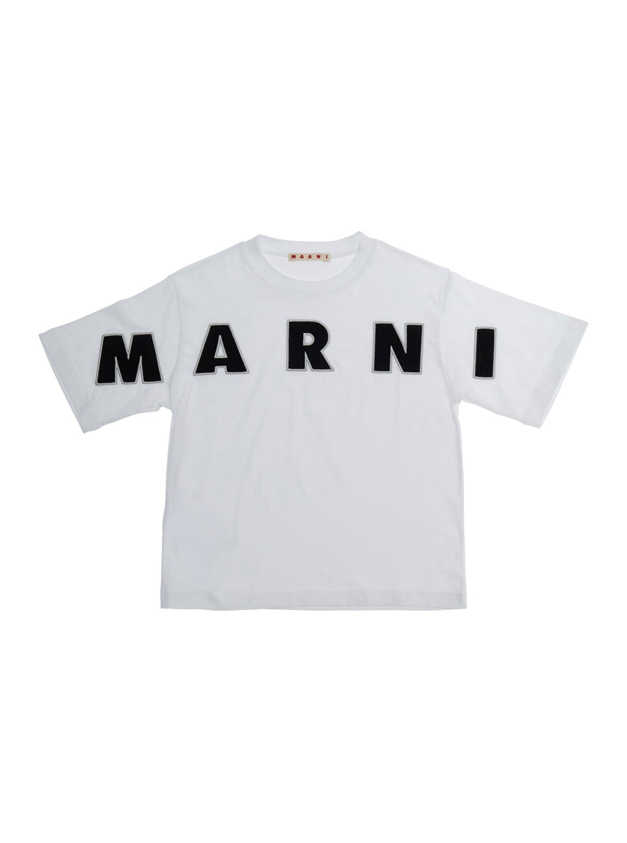 Crew-Neck T-Shirt White Cotton T-shirts