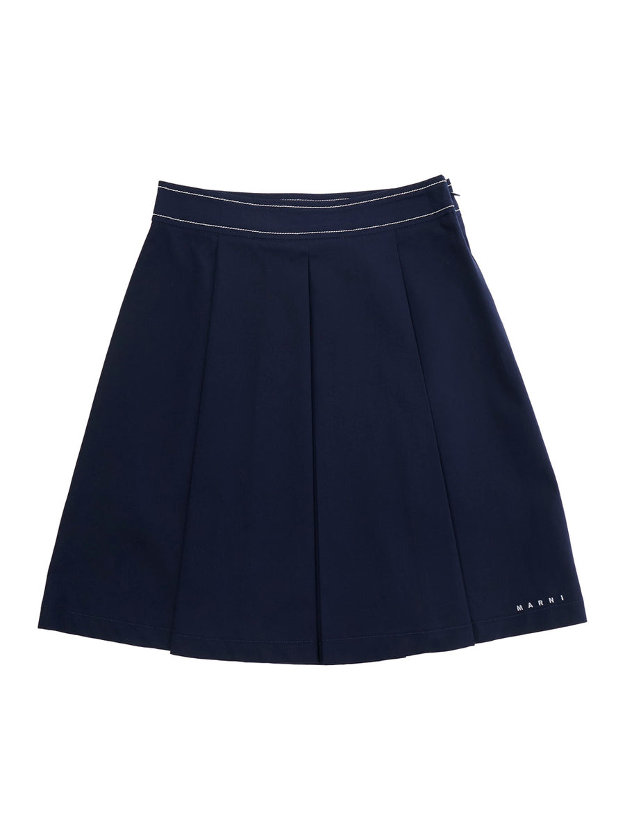 Skirt Blue Cotton