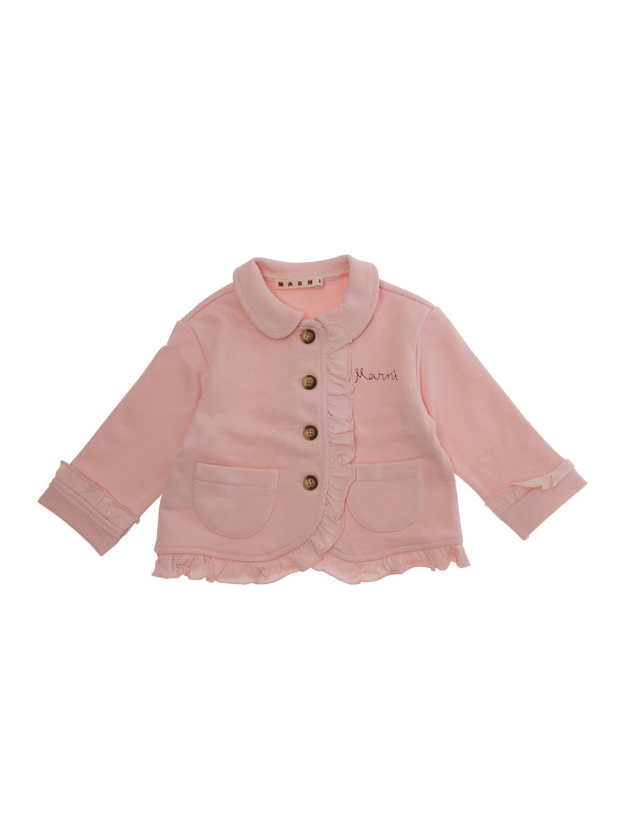 Jacket Pink Cotton Blazers
