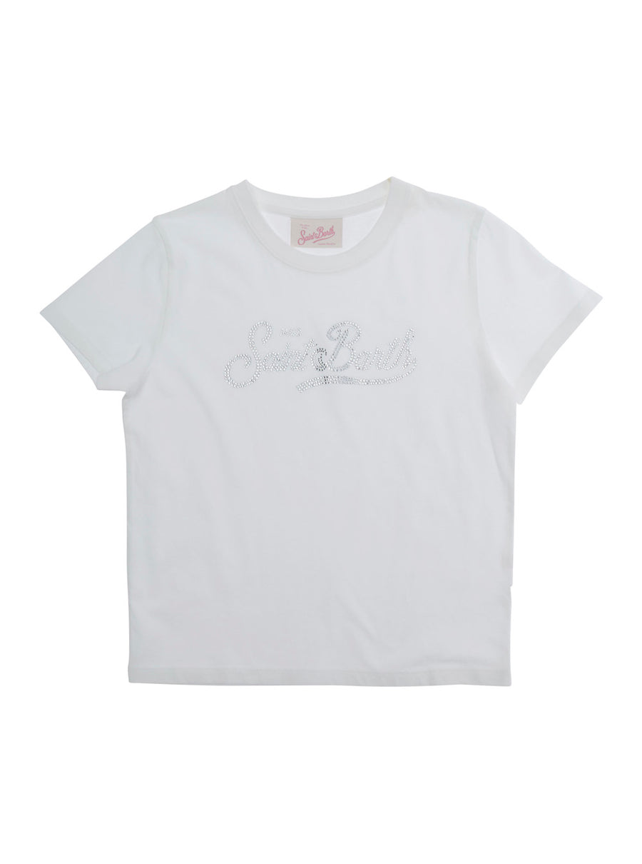 T-Shirt Elly White Cotton T-shirts