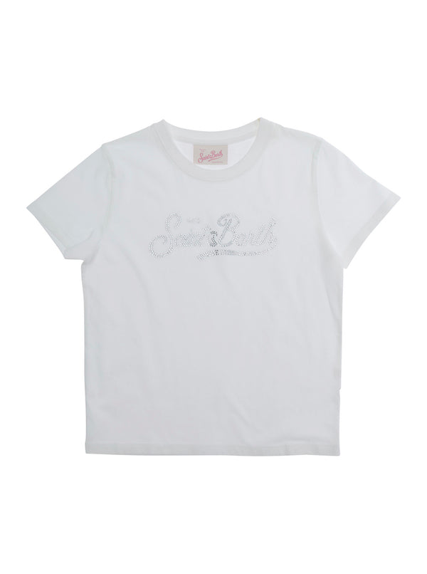 T-Shirt Elly White Cotton T-shirts
