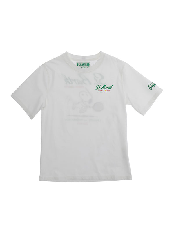 T-Shirt Portland Jr White Cotton T-shirts