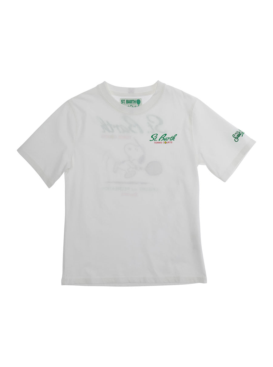 T-Shirt Portland Jr White Cotton T-shirts