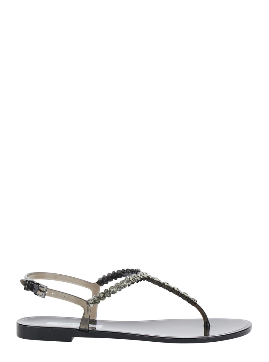Sandals Bianca Black Pvc