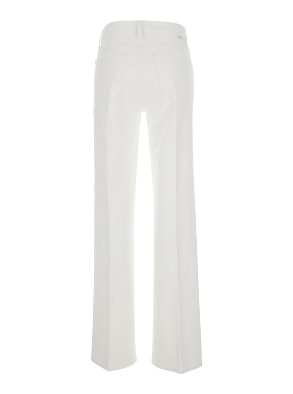 Jeans The Kick White Cotton