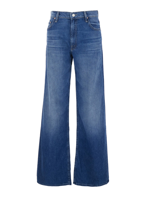 Jeans The Rerun Zip Sneak Blue Denim Cotton