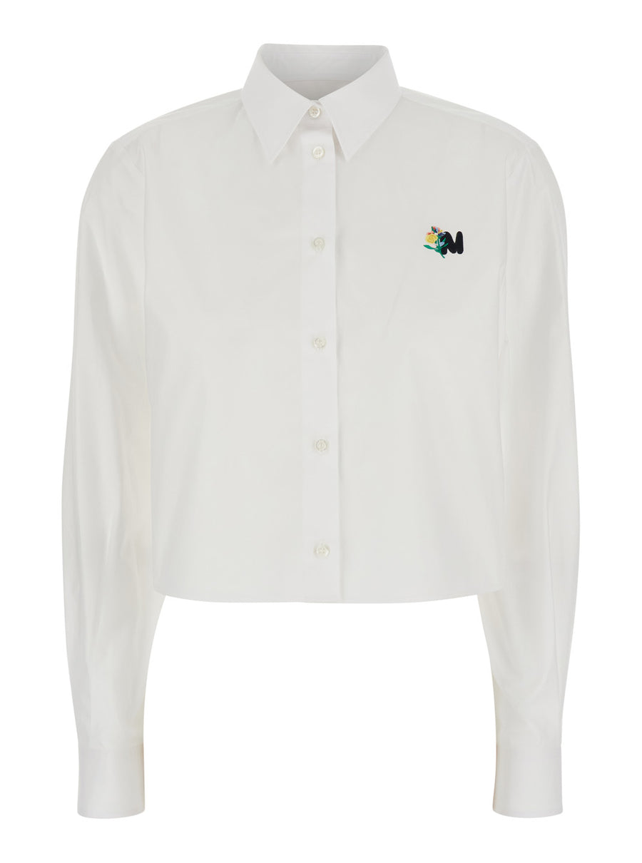 Shirt Cotton White Blouses
