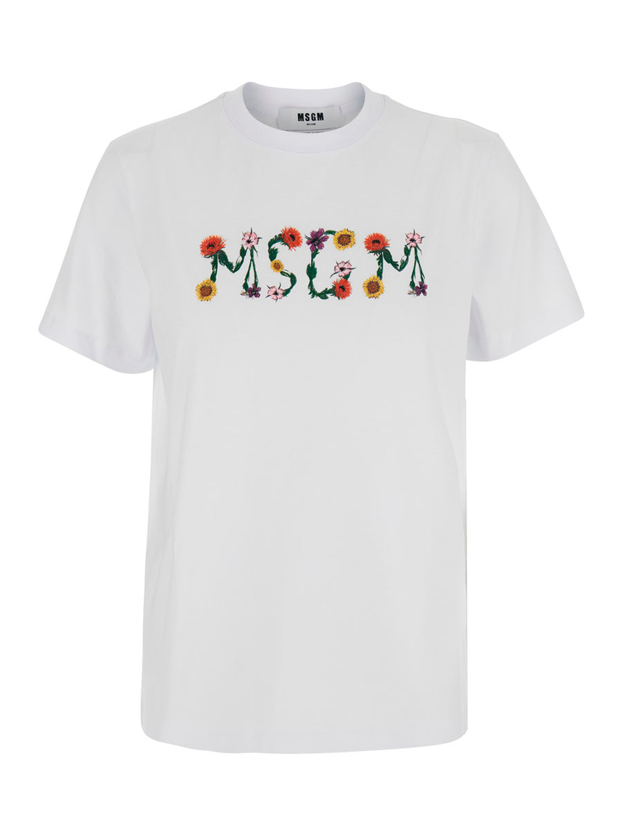 T-Shirt Round Neck White Cotton T-shirts & Jerseys
