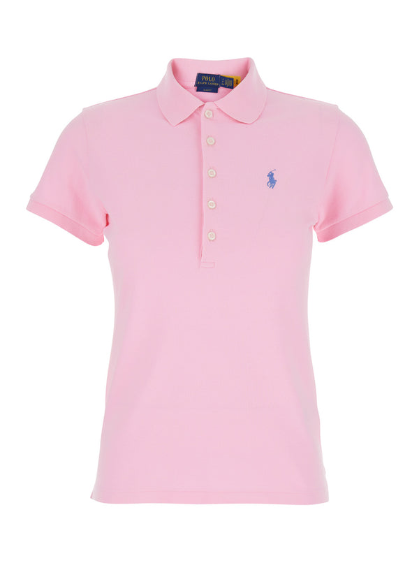 Polo Shirt Julie Pink Cotton T-shirts & Jerseys