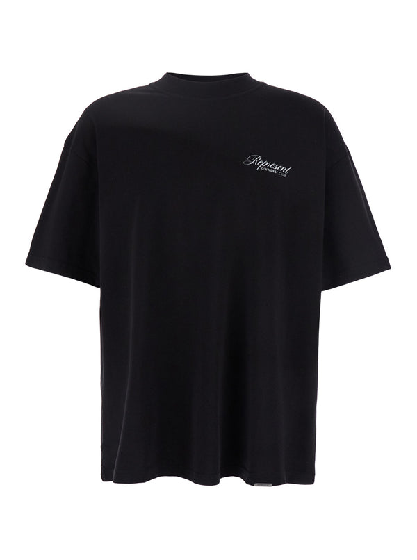 T-Shirt Owners Club Black Cotton T-shirts