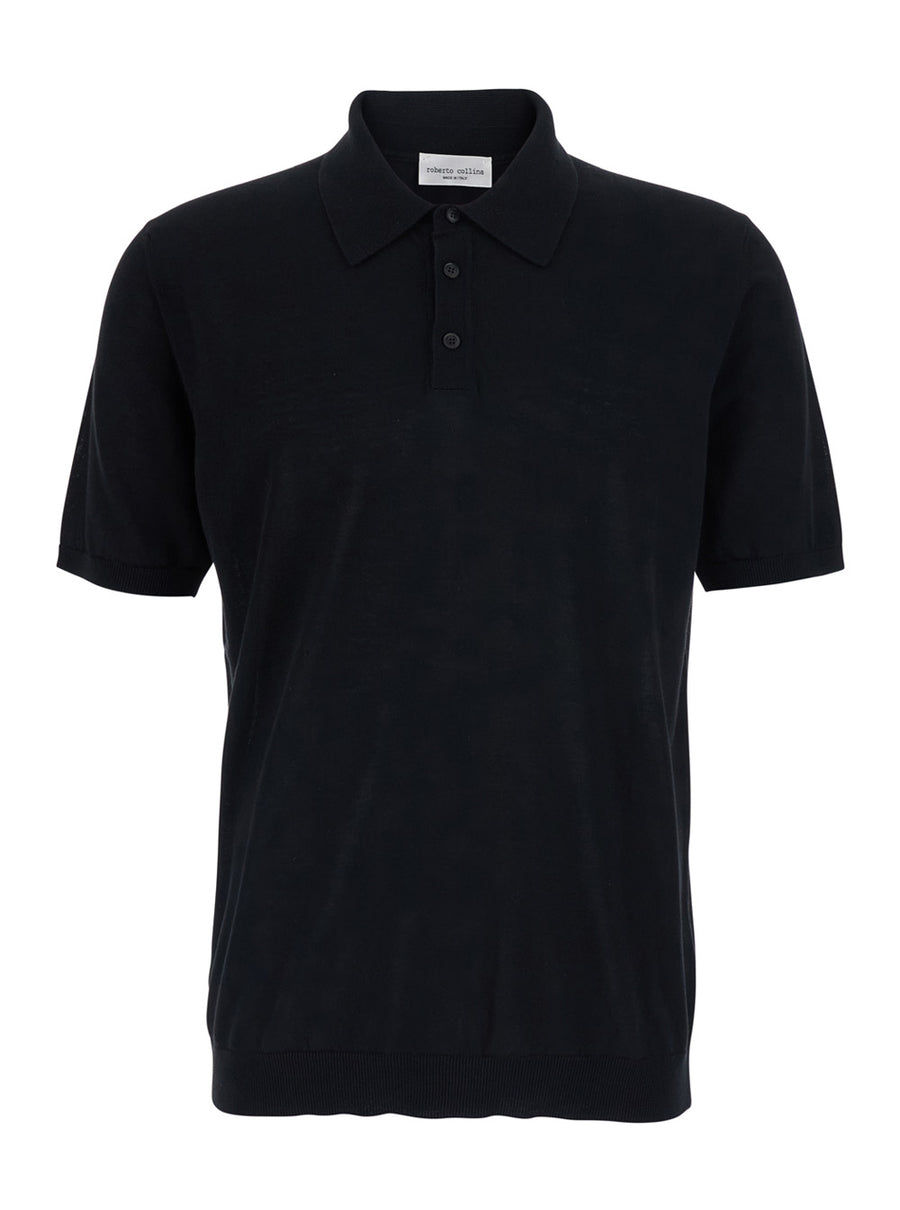 T-Shirt Round Neck Black Cotton T-shirts