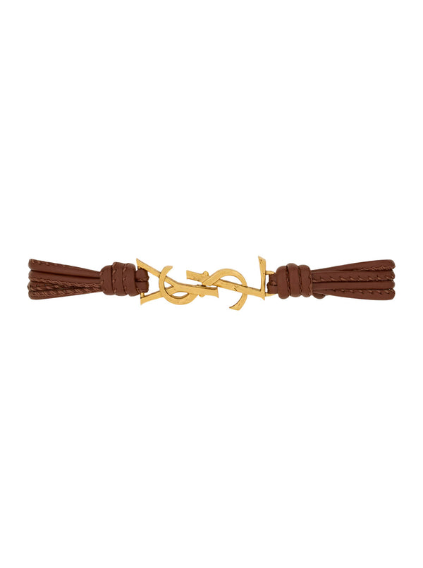 Bracelet Cassandre Nappa Leather Metallic And Metal Bracelets