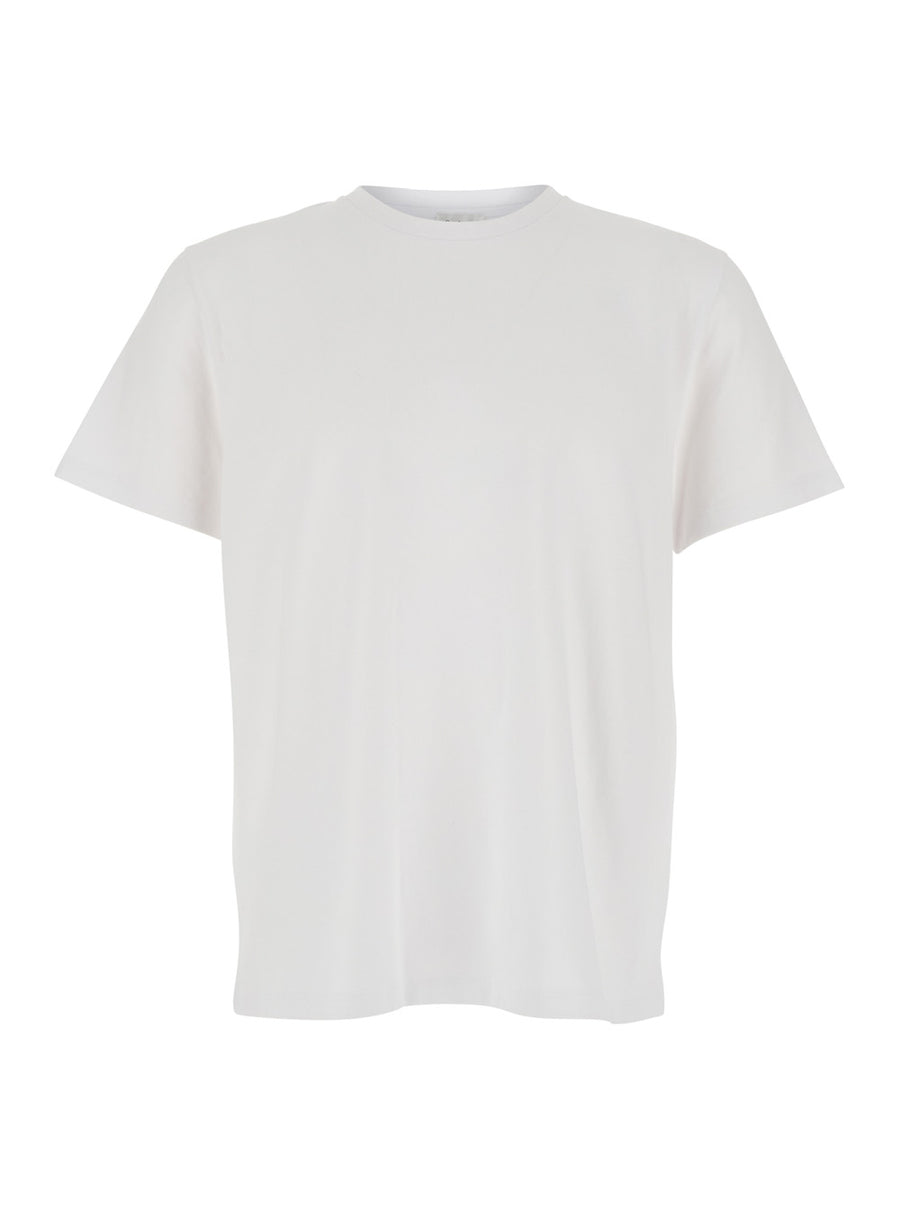 T-Shirt Cassandra Dietro White Cotton T-shirts