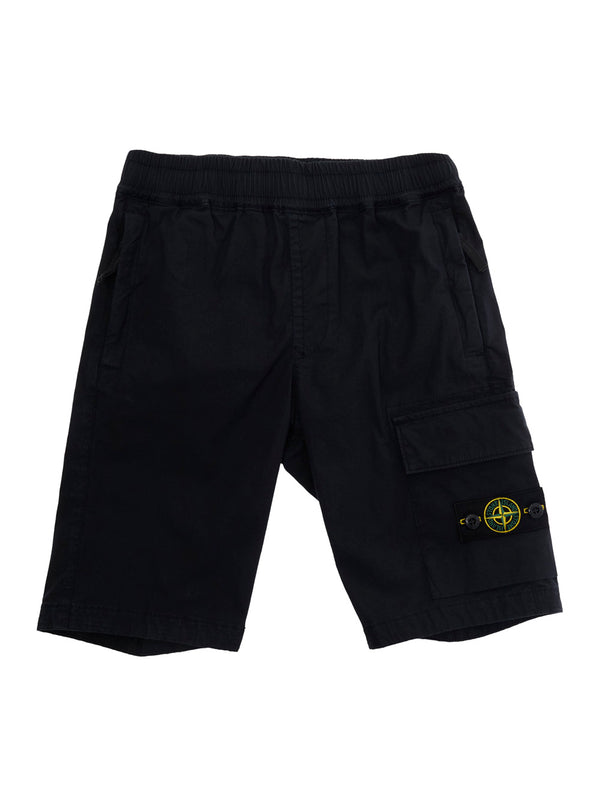 Shorts Blue Cotton For Men