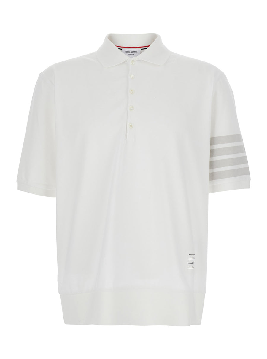 Polo Shirt White Cotton T-shirts