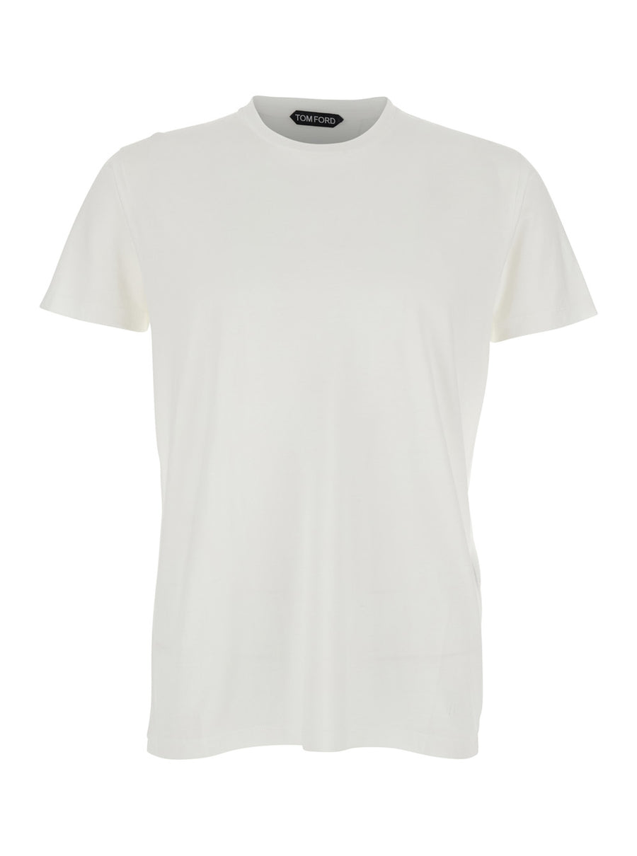 T-Shirt Cotton-Silk White T-shirts
