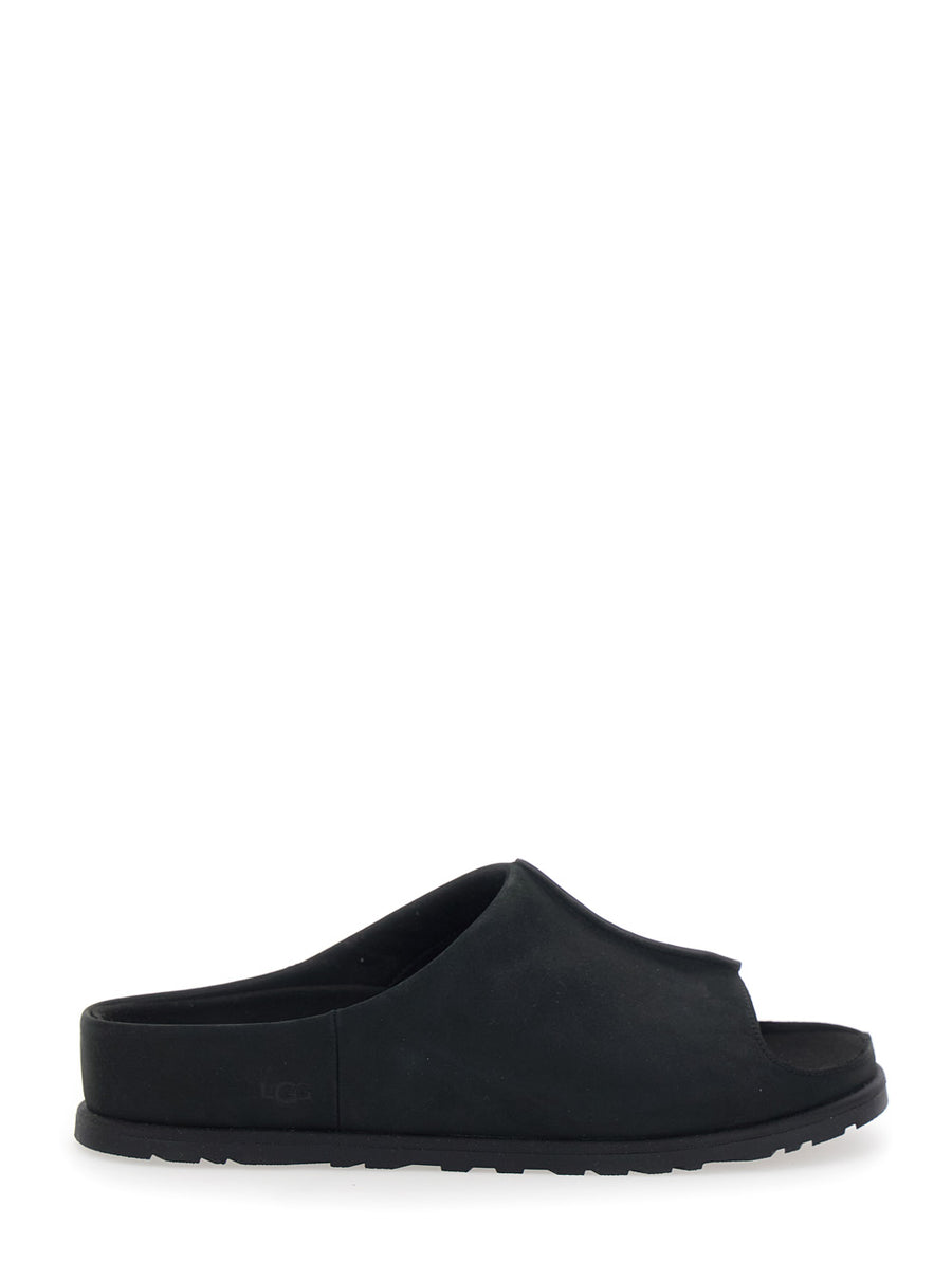 Sandals M Otzo Slide Black Leather