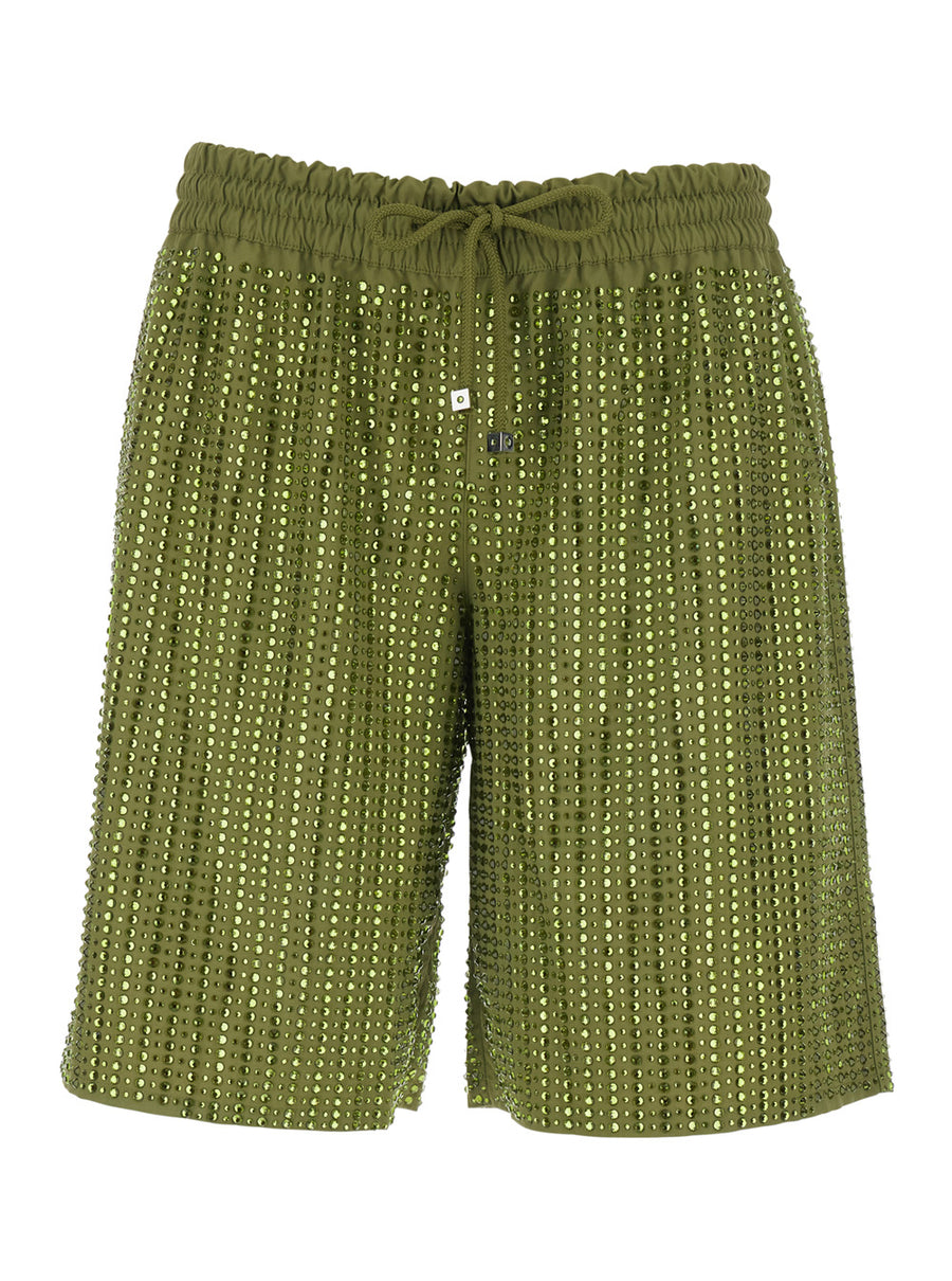 Swim Shorts Green Polyamide