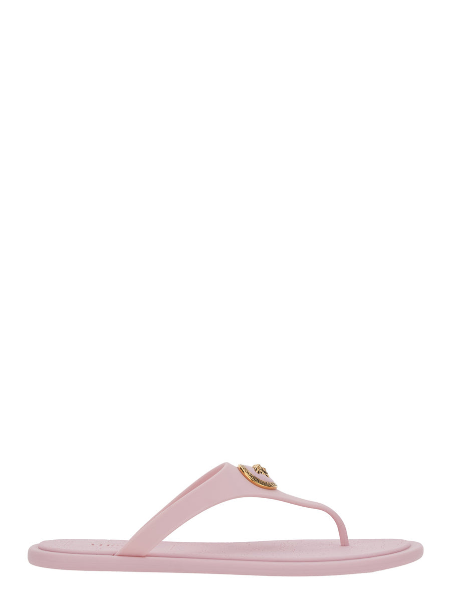 Sandals Gianni Ribbon Pink Thermoplastic Polyurethane