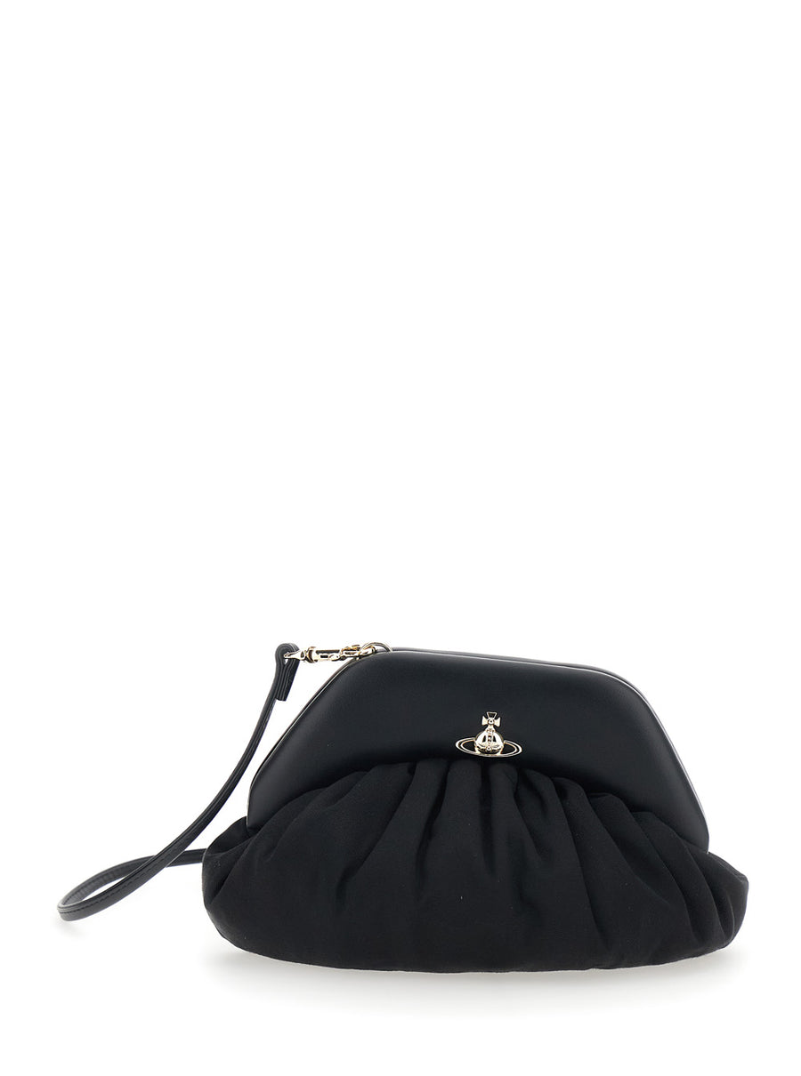 Clutch Brooke Black Viscose Handbags