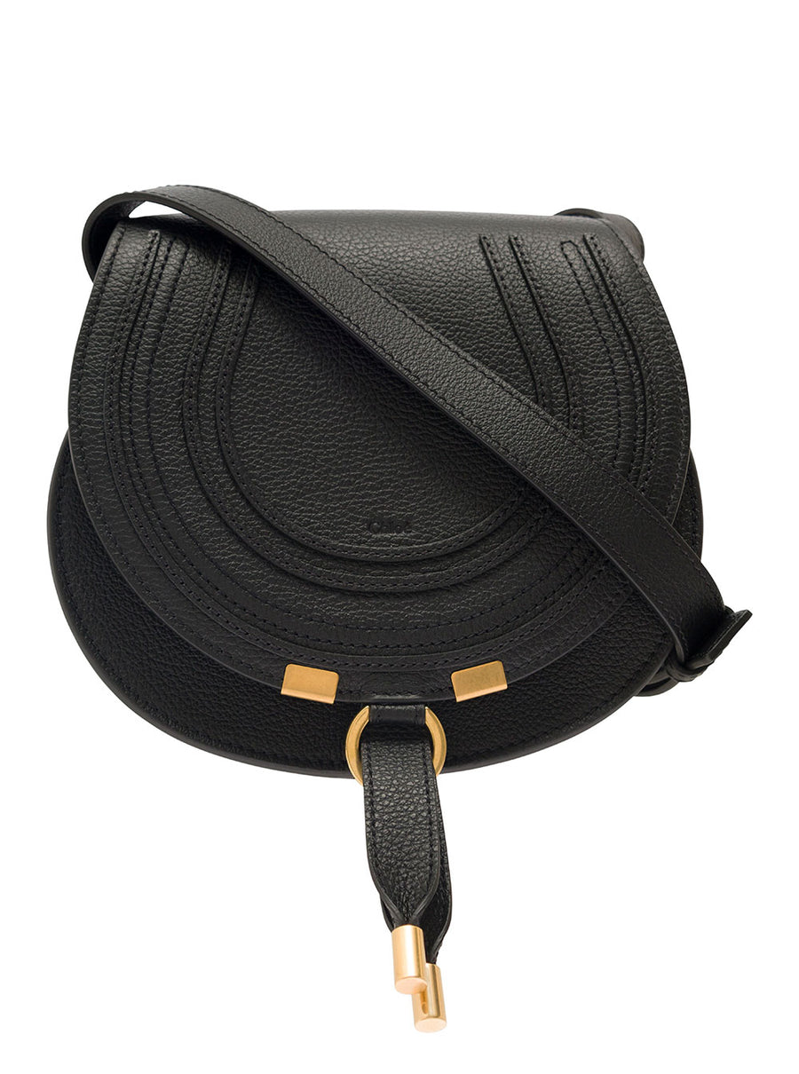 Crossbody Bag Marcie Black Leather Shoulder