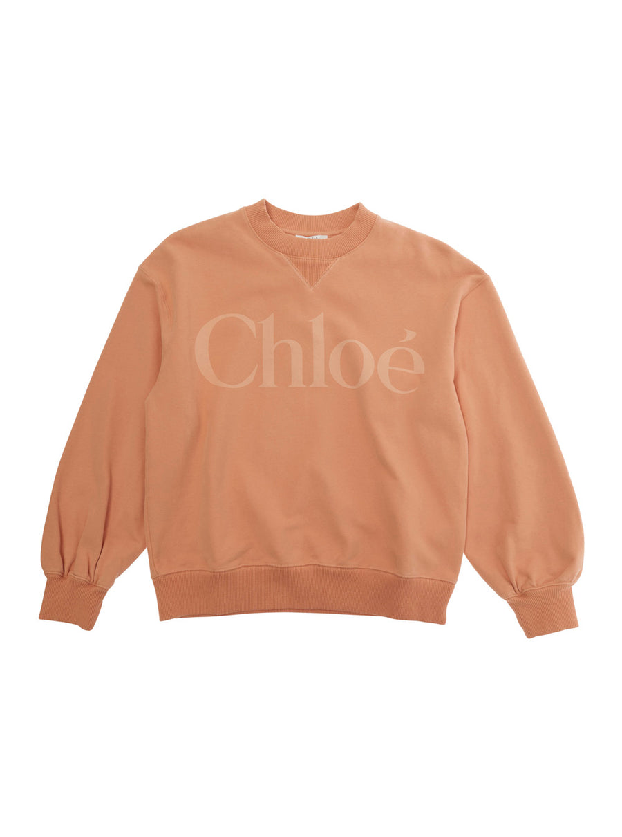 Hoodie, Orange Cotton, Contrast Trim Hoods & Sweatshirts