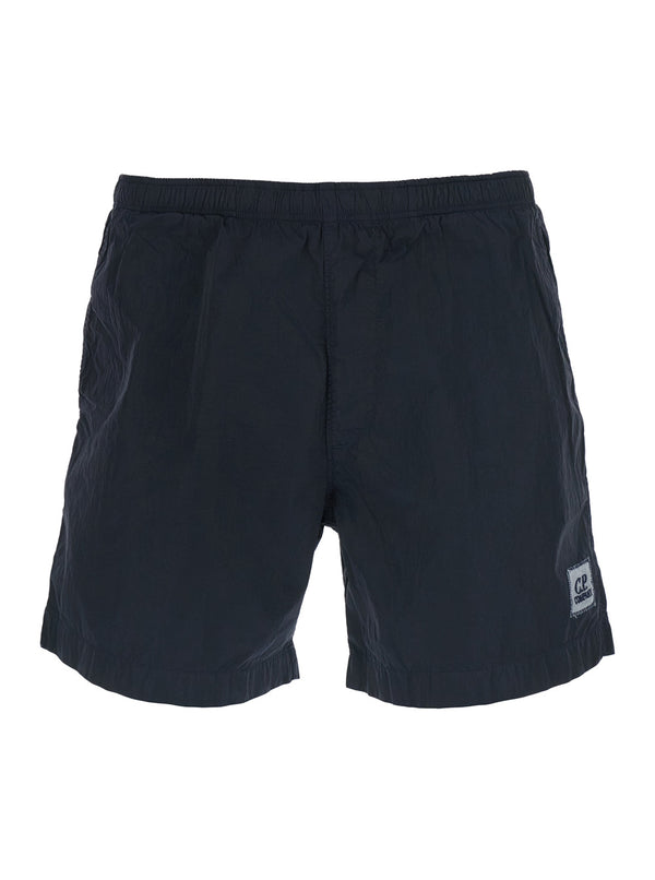 Swim Shorts Tech Fabric Blue Polyamide Beachwear