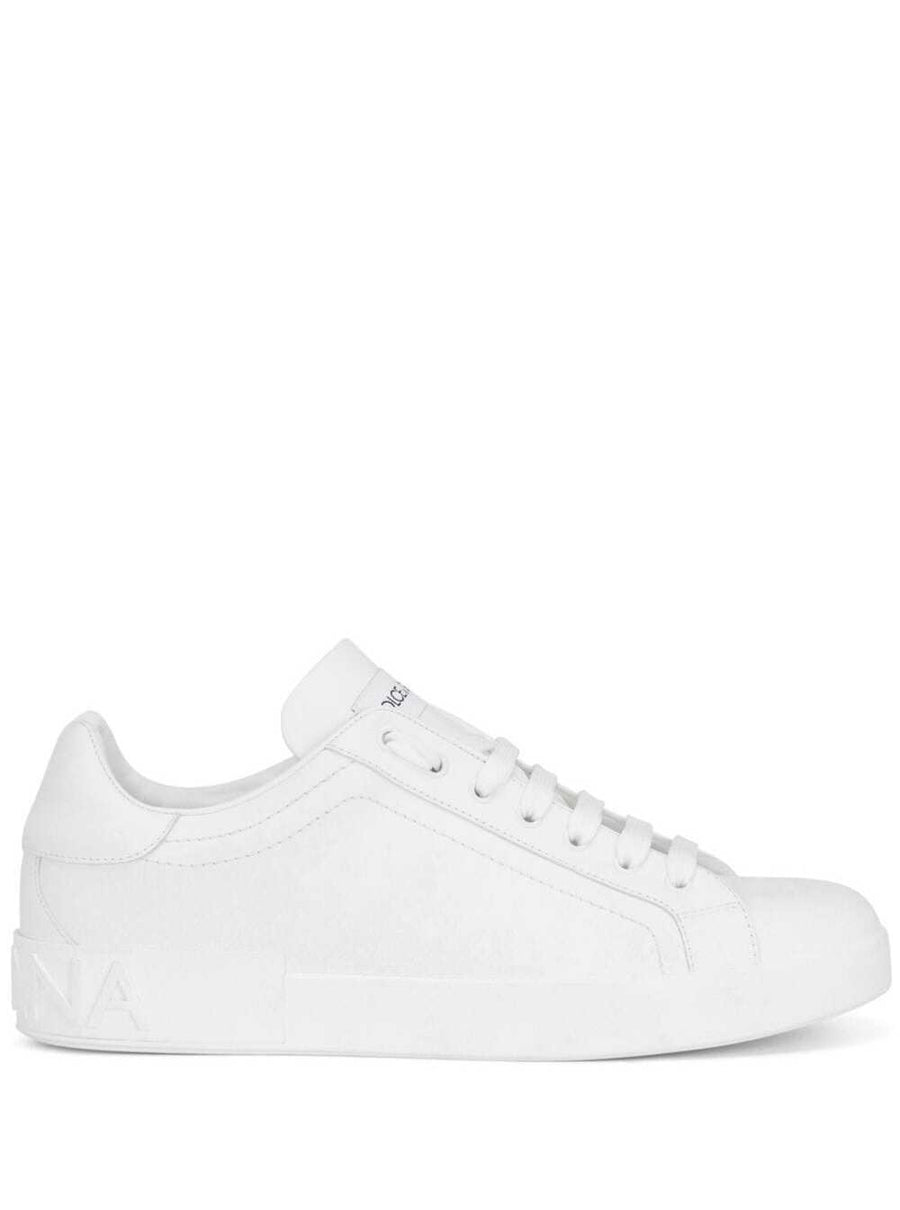 Low-Top Sneakers Portofino New White Leather Polyester Trainers