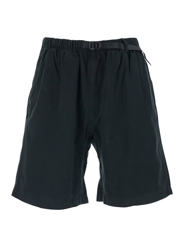 Bermuda Shorts Black Cotton