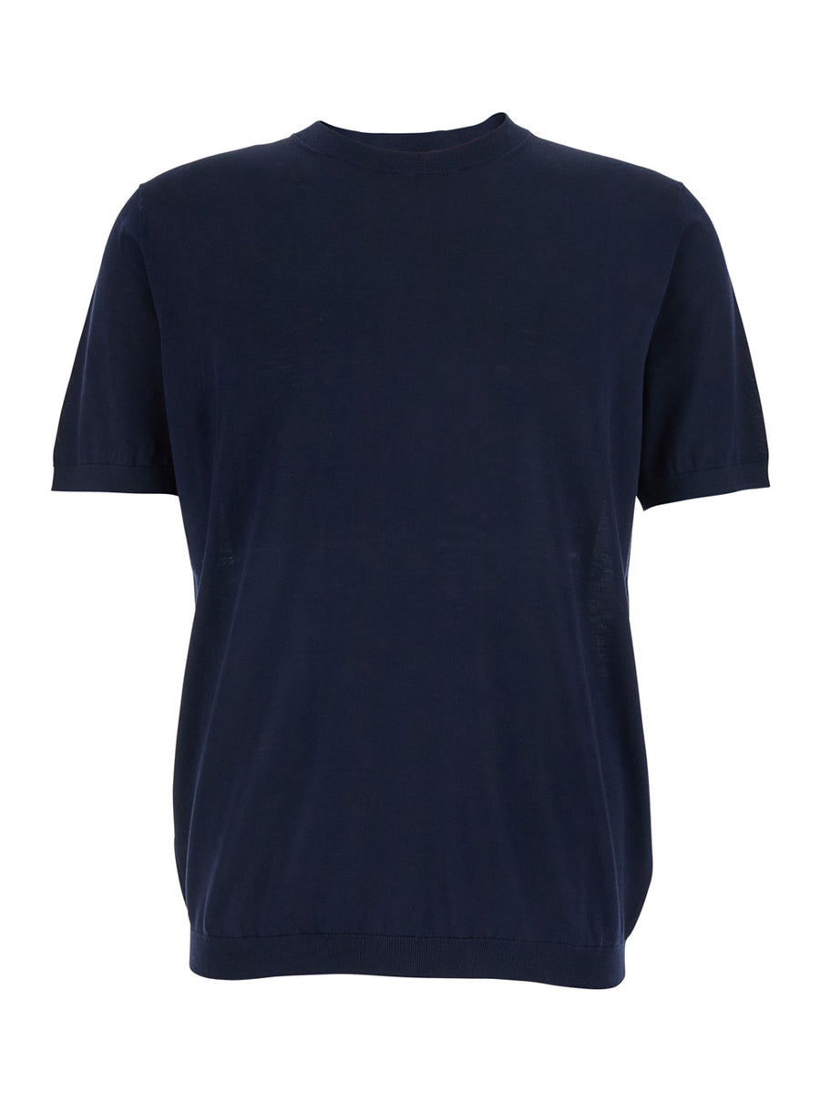 T-Shirt F.16gg Blue Cotton