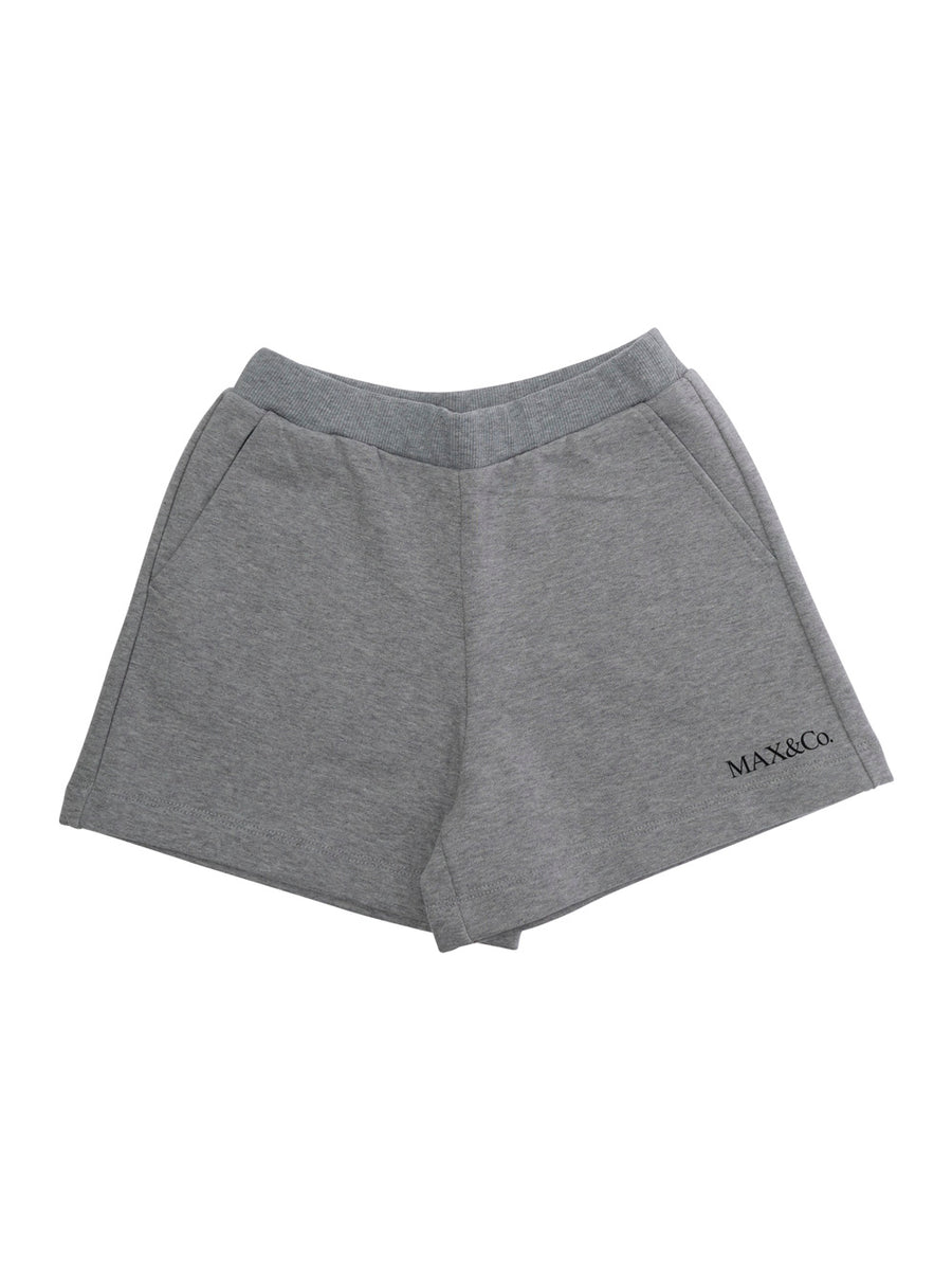 Shorts For Girls Cotton Grey