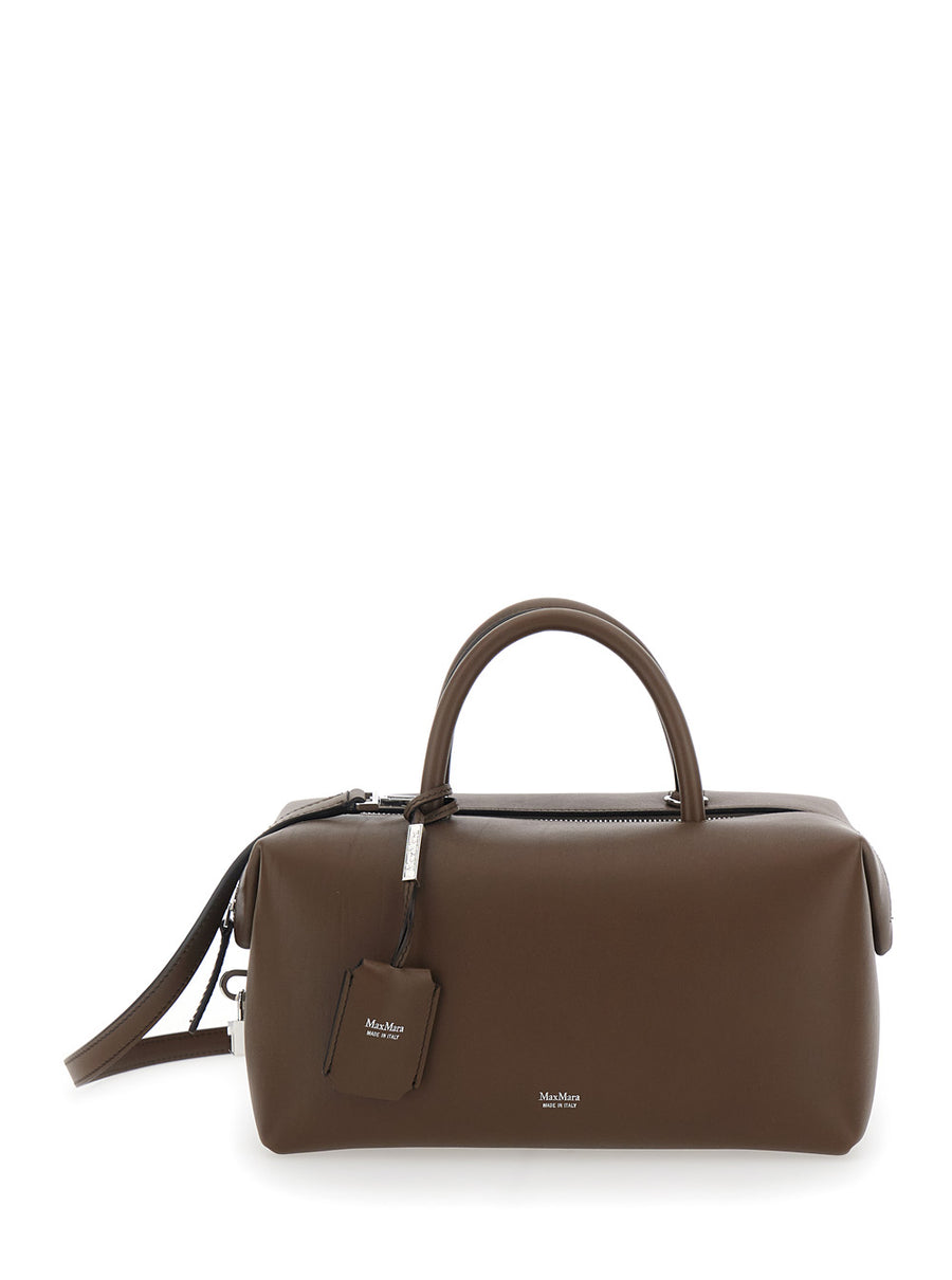 Handbag Brown Leather Lamb Handbags