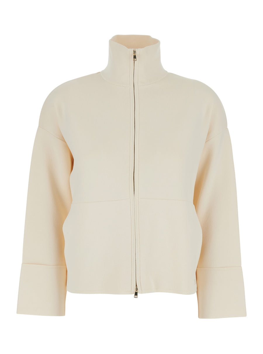 Sweatshirt Formato White Viscose Sweatshirts