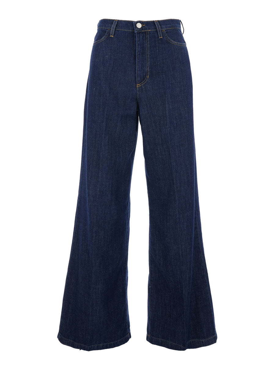 Five-Pocket Jeans Blue Cotton