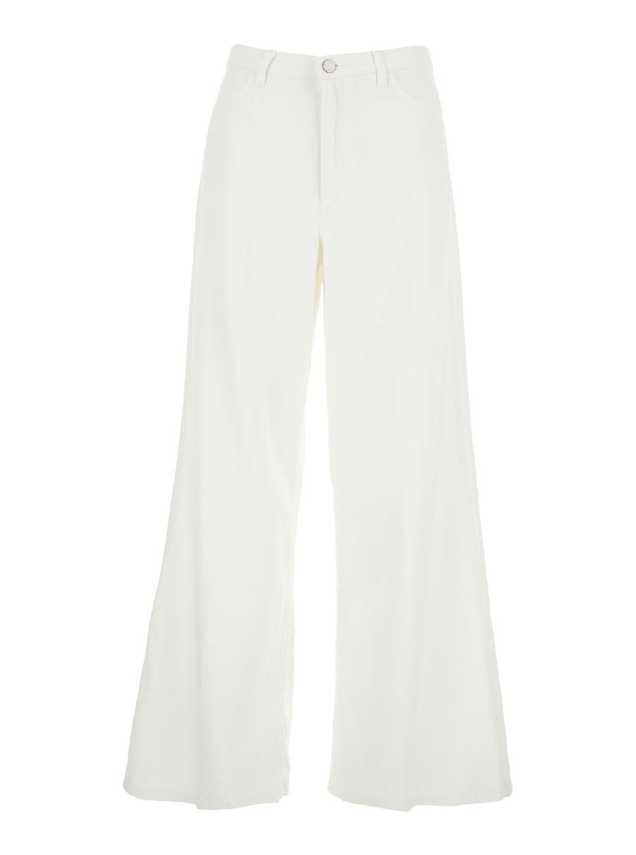 Jeans Bleach Effect White