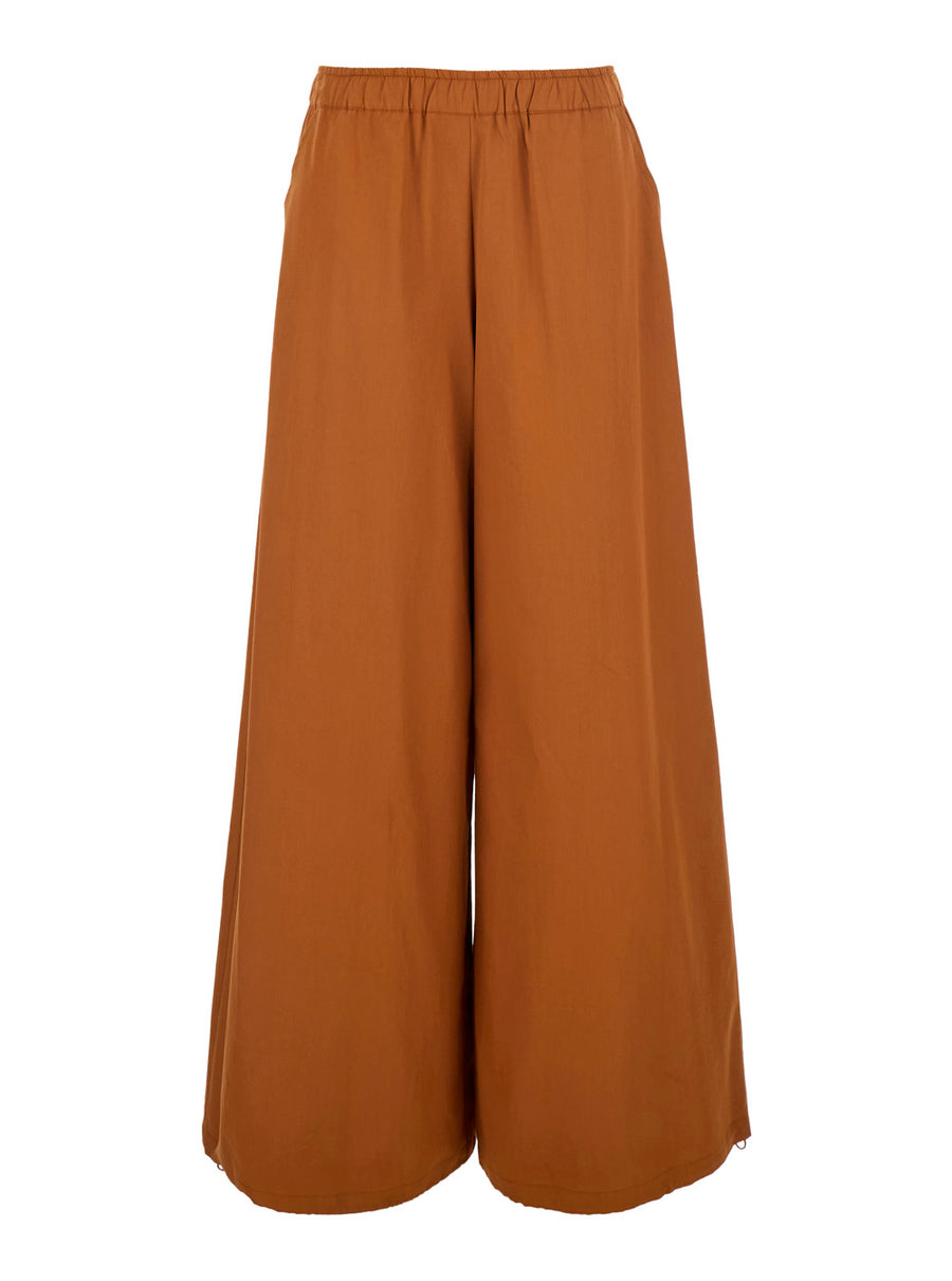 Trousers Brown Cotton Blend