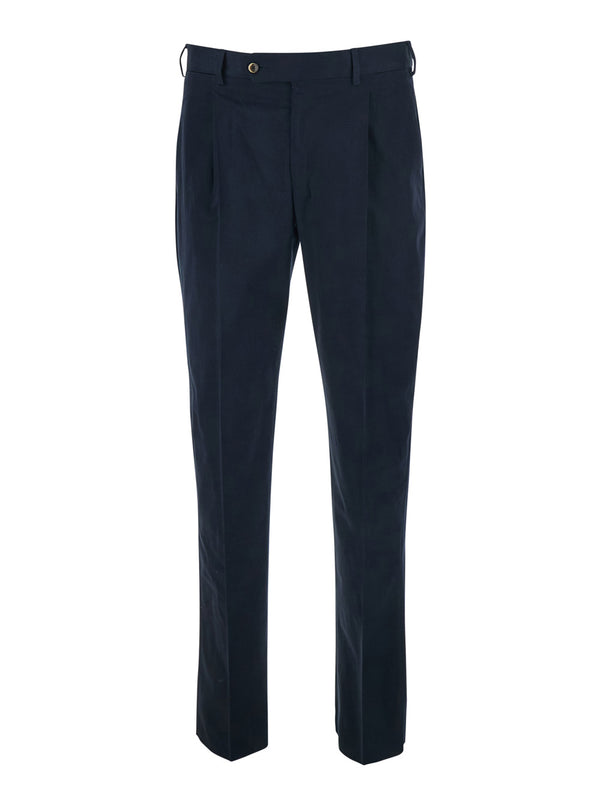 Trousers Blue Cotton
