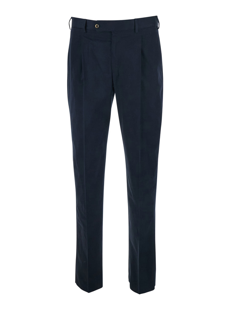 Trousers Blue Cotton