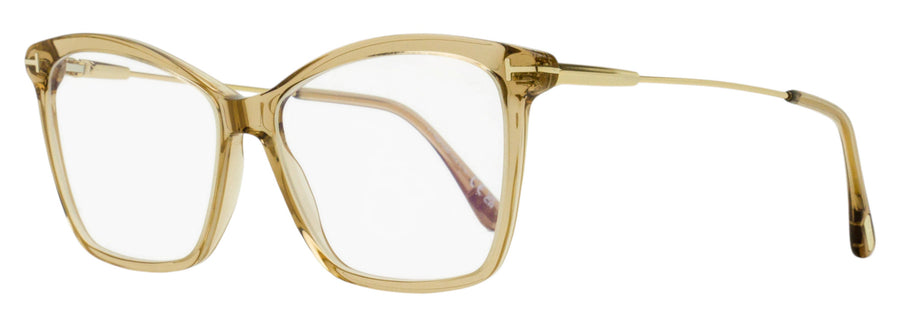 Tom Ford TF5687-B Acetate/Metal eyeglasses in beige