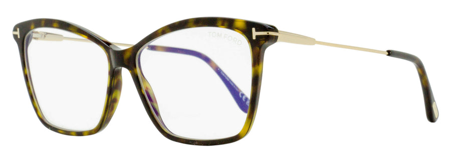 Tom Ford TF5687-B Plastic (Acetate)/Metal eyeglasses in havana