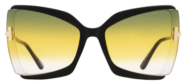Tom Ford TF766 Acetate/Metal sunglasses in black