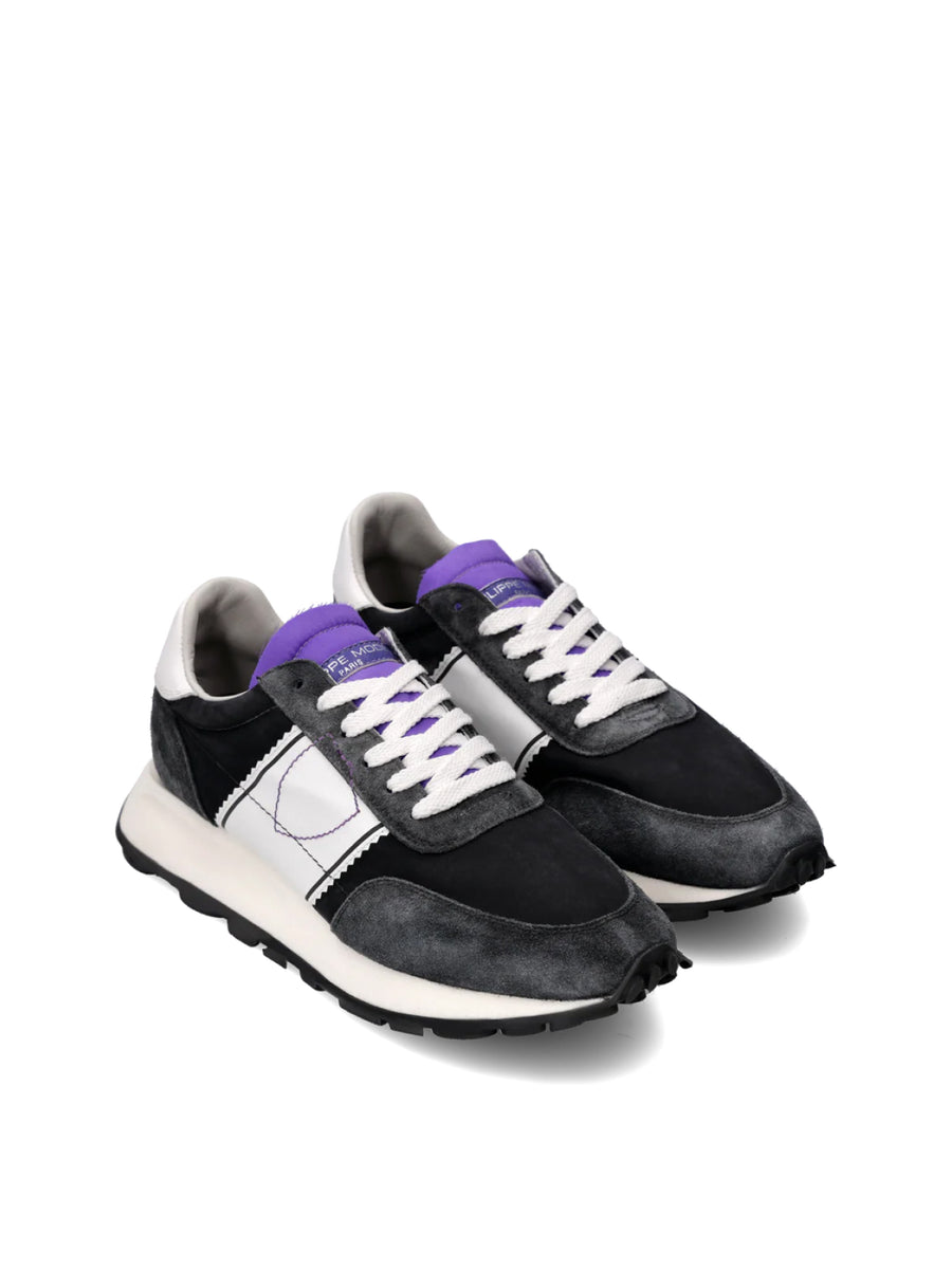 Philippe Model Suede sneaker in black