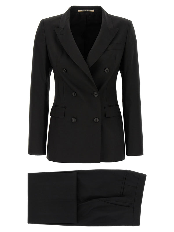 Tagliatore pant suit in black