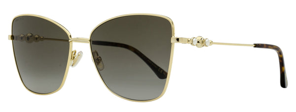 Jimmy Choo Teso Metal/Plastic (Acetate) sunglasses in gold