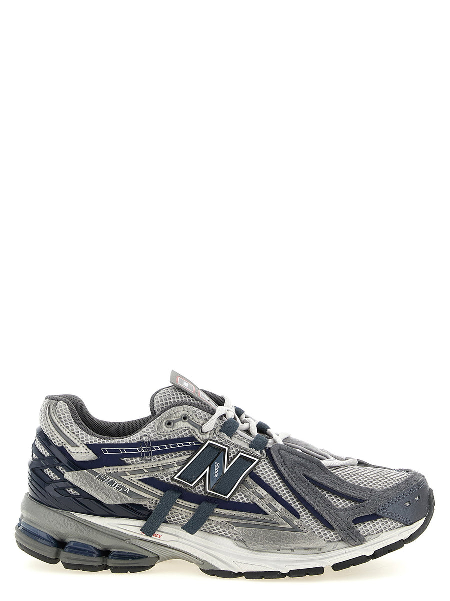 New Balance Deconstructed Mesh Sneakers — Gray